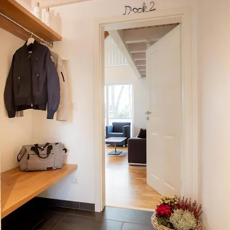 Dock 2 - Tolles Fuer Bis Zu 6 Personen Mit Kaminofen Und Sauna - Haustiere Herzlich Willkommen * Nordhorn