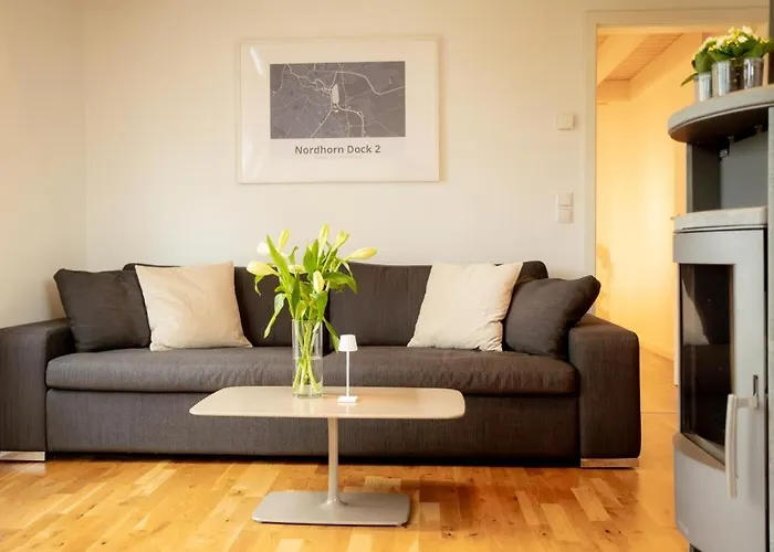 Dock 2 - Tolles Fuer Bis Zu 6 Personen Mit Kaminofen Und Sauna - Haustiere Herzlich Willkommen