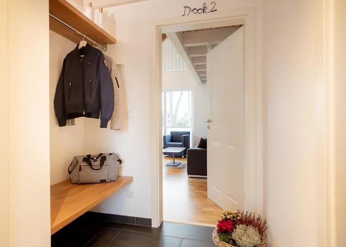 Dock 2 - Tolles Fuer Bis Zu 6 Personen Mit Kaminofen Und Sauna - Haustiere Herzlich Willkommen * Nordhorn